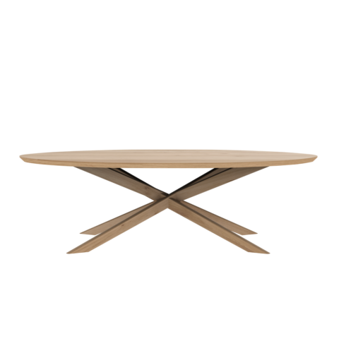 Ethnicraft Mikado Oval Dining Table