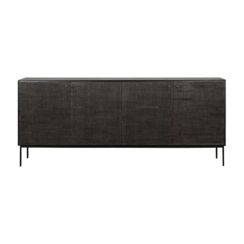 Teak Grooves Sideboard